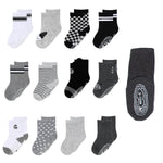 Baby Boys 12pk Organic Cotton Socks, Boy Buddies