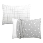 Grey Star Windowpane Organi...