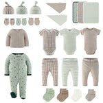 Layette Gift Set for Baby Boys, Hibernation Please, 23-Piece