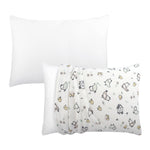 Cottage Pasture, White Organic Cotton Pillow Cases for Baby Boys and Girls, 2-Pack