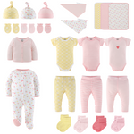 Layette Gift Set for Baby Girls, Strawberry Basket, 23-Piece