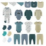 Clothing Gift Set for Baby Boys, Big Adventure, 23-Piece