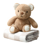 Teddy Bear Plush Stuffed Animal and Blanket Gift Set