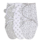 Grey Patterned Swaddles 3-P...