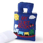 Quiet Time Busy Soft Interactive Cloth Activity Book