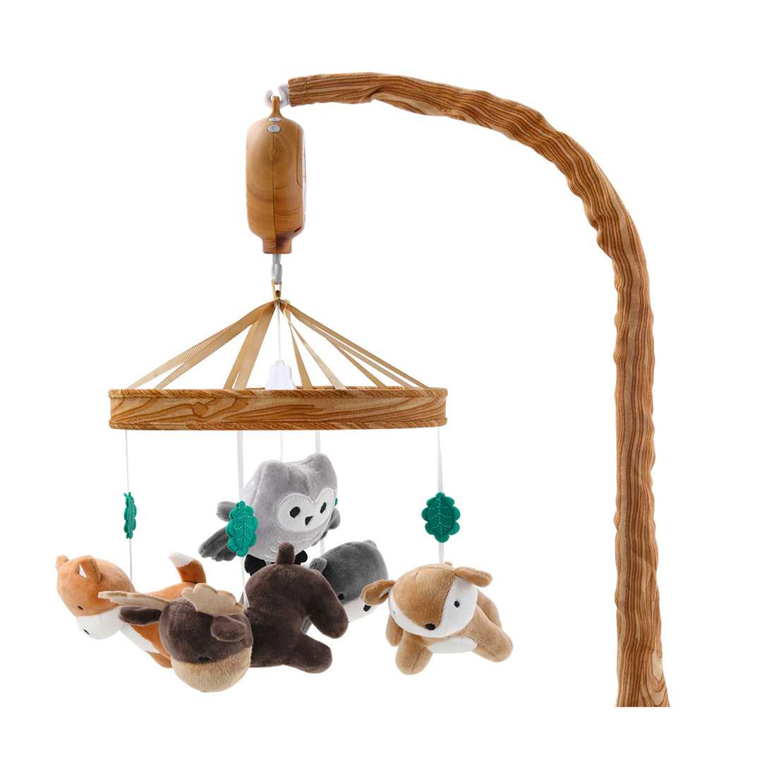Whimsical Woodland Baby Musical Crib Mobile1