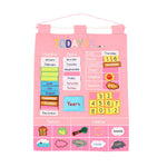 Today Is Learning Calendar, Pink