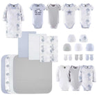 Blue Grey Baby Layette Gift...