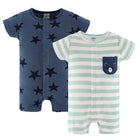 Blue Stars Baby Boy Rompers...