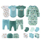 Wild Jungle Baby Layette Gift Set, 16 Piece