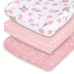 Wildest Dreams Baby Girl Changing Pad Covers Set of 3