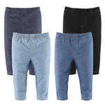 Denim Baby Boys or Girls Jeggings Set of 4