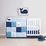 Nautical 3 Piece Baby Crib Bedding Set for Boys