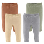 Neutral Baby Boys or Girls Jeggings Set of 4