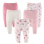 Rainbow Safari 5 Pack Baby Girl Pants Set