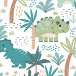 Dino 4-Piece Tummy Time Mat and Security Blanket Crib Bedding Set Farallon Brands