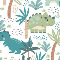 Dino 4-Piece Tummy Time Mat and Security Blanket Crib Bedding Set Farallon Brands