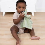 Tummy Time Mat and Baby Lovey Security Blanket - Dinosaur The Peanutshell