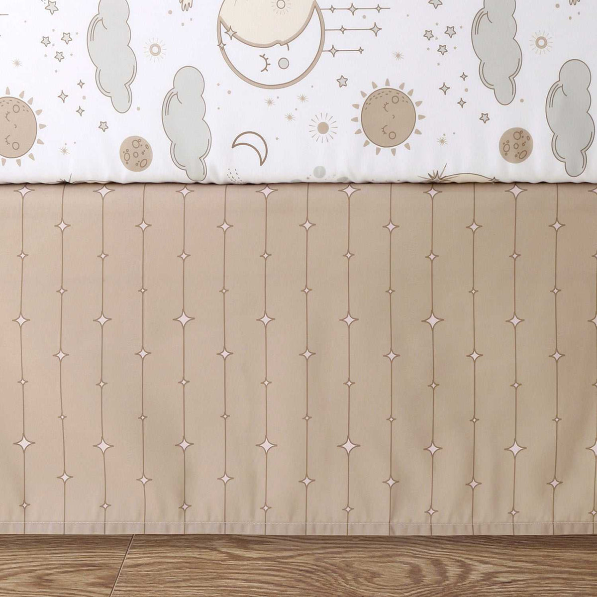 Starry Skies 5 Piece Baby Crib Bedding Set for Boys & Girls