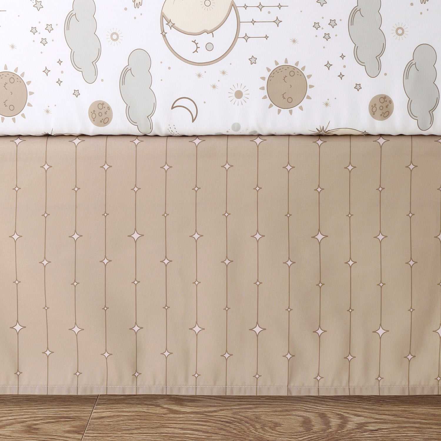 Starry Skies 5 Piece Baby Crib Bedding Set for Boys & Girls