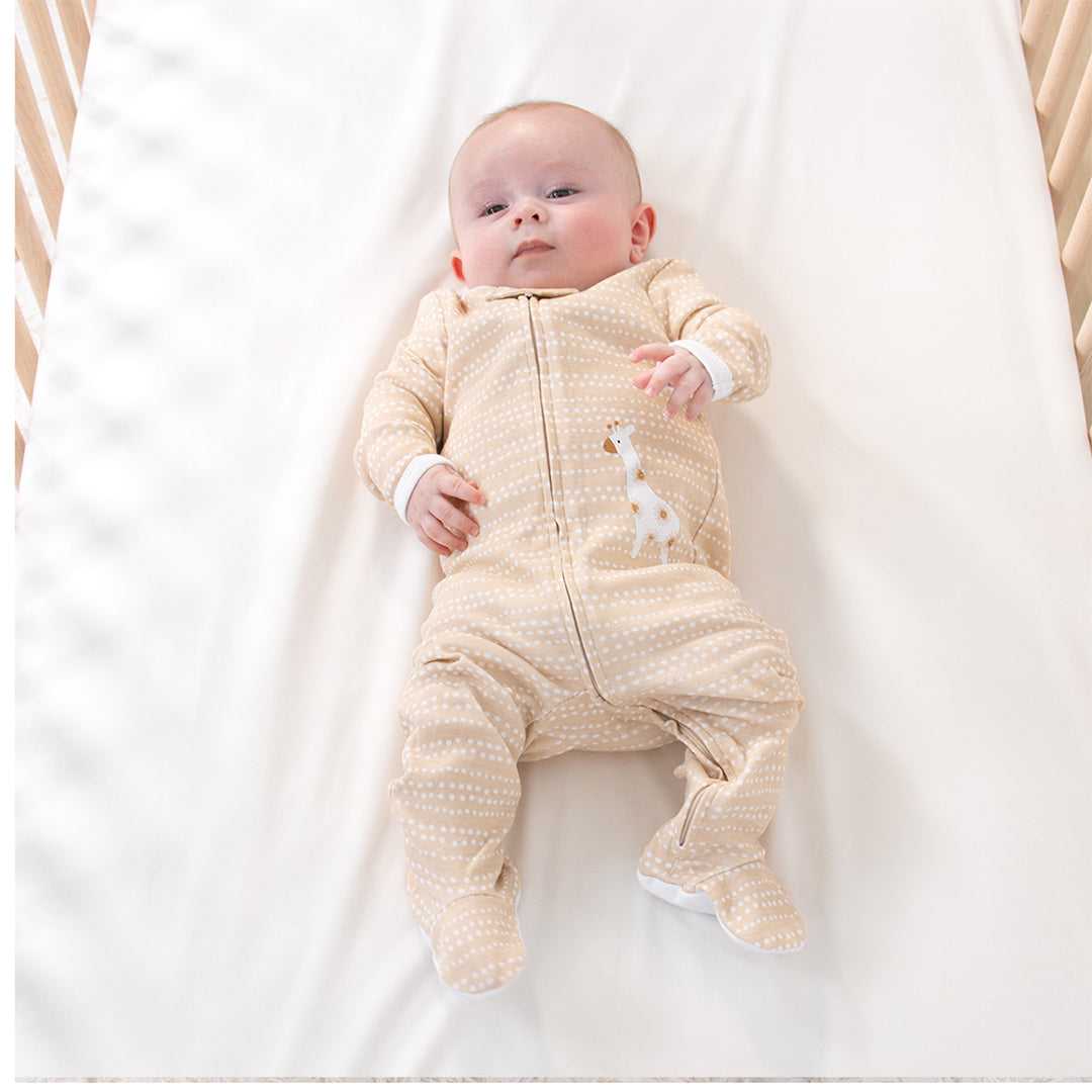Serene Safari Footed Baby Sleepers for Boys and GirlsSerene Safari Footed Baby Sleepers for Boys and Girls