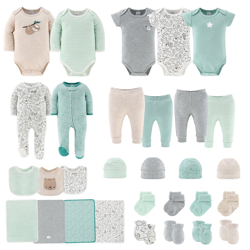 New Born Baby Girl Clothing Newborn Clothes EssentIals Set, 30
