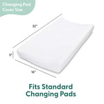 Blush Daisy Plush Minky 3-Pack Changing Pad Covers