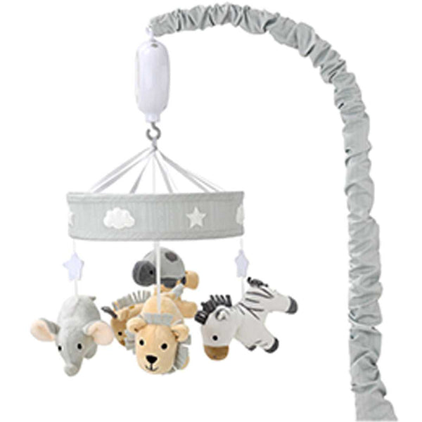 Jungle Safari Musical Crib Mobile for Boys & GIrls