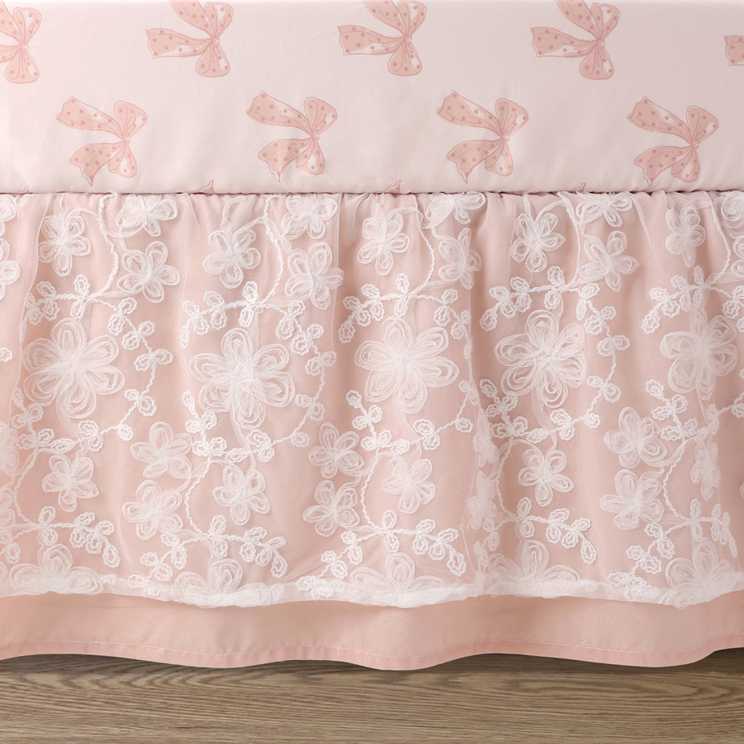 Grace 4-Piece Crib Bedding Set The Peanutshell
