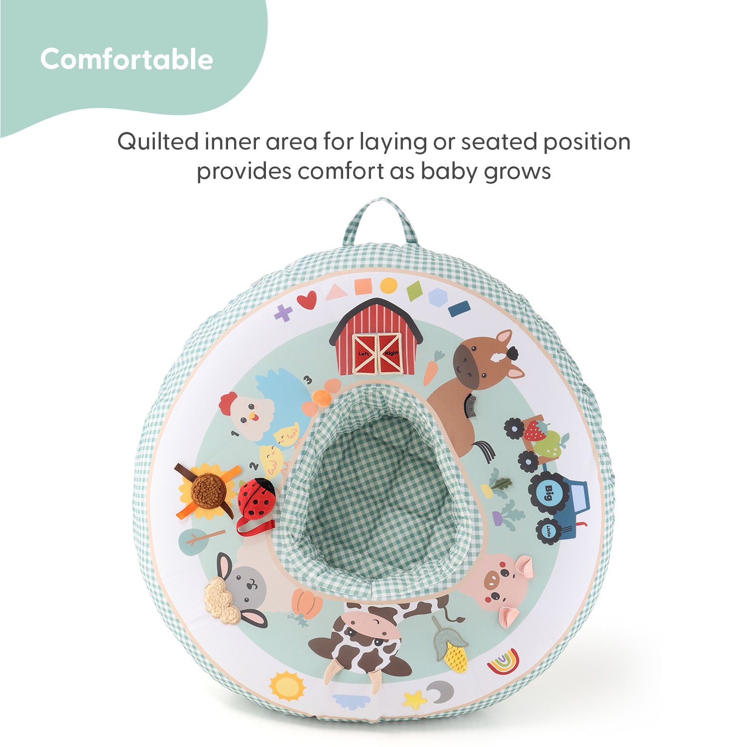 Inflatable Play Ring Activity Center - Gingham Farm