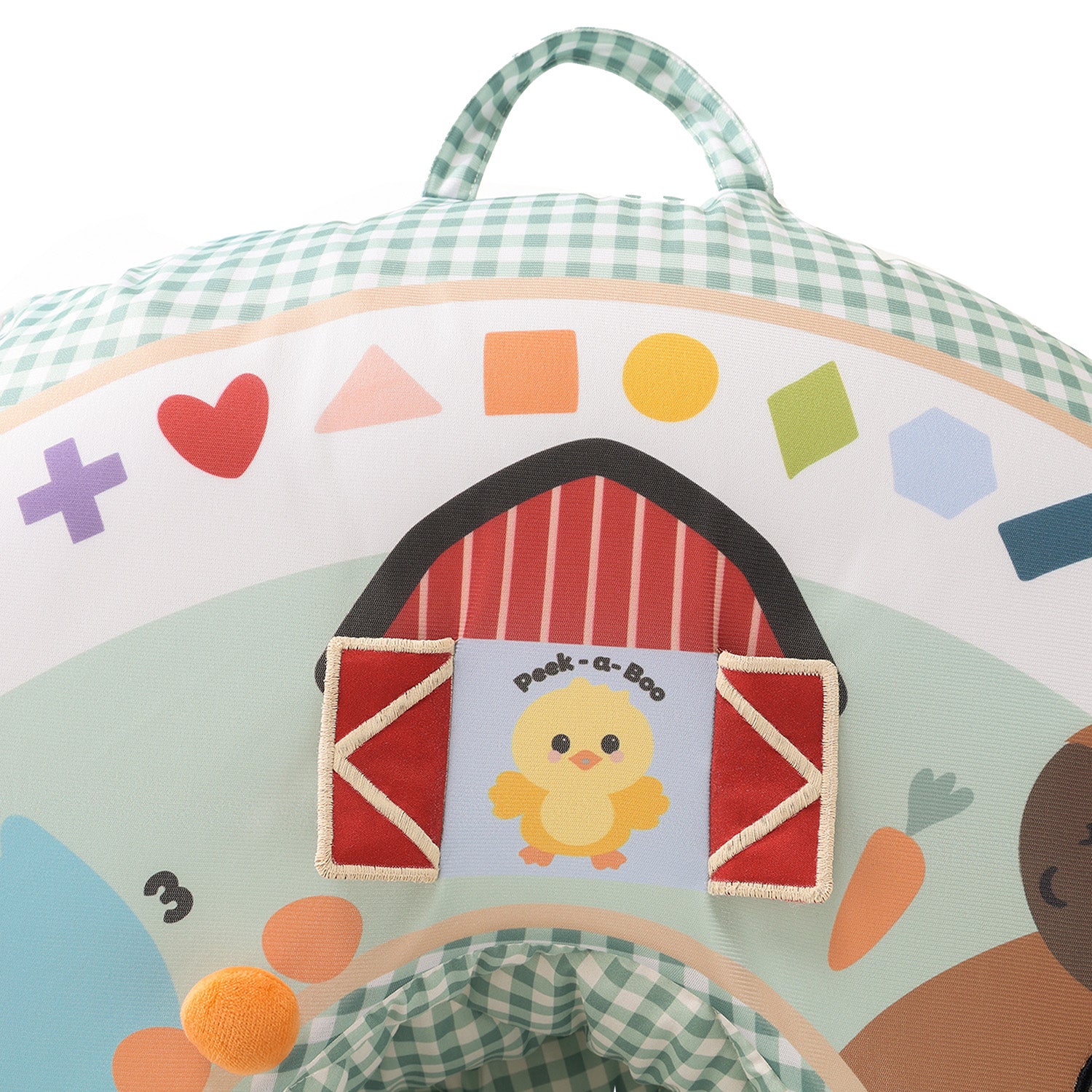 Inflatable Play Ring Activity Center - Gingham Farm
