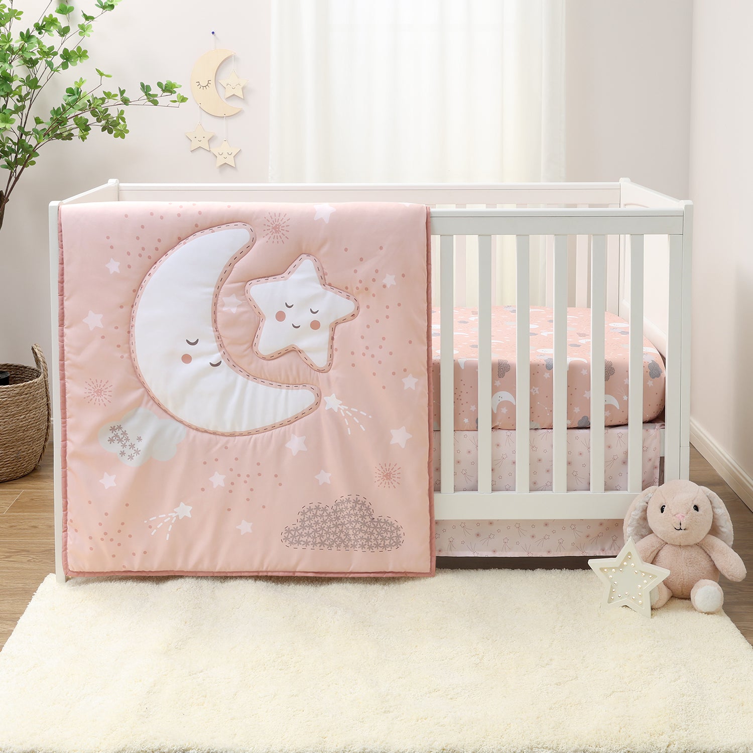 New Moon 3-Piece Crib Bedding Set