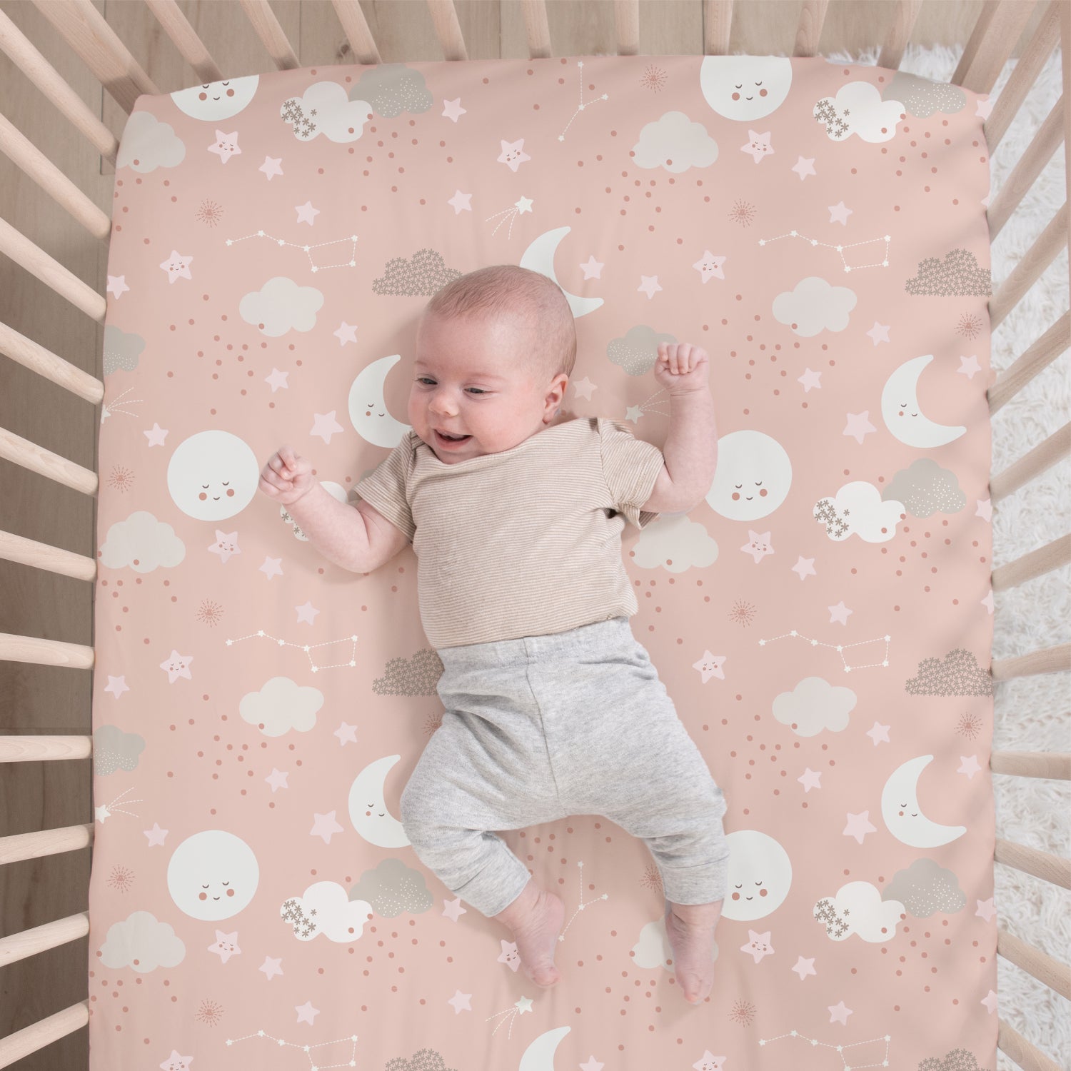 New Moon 3-Piece Crib Bedding Set