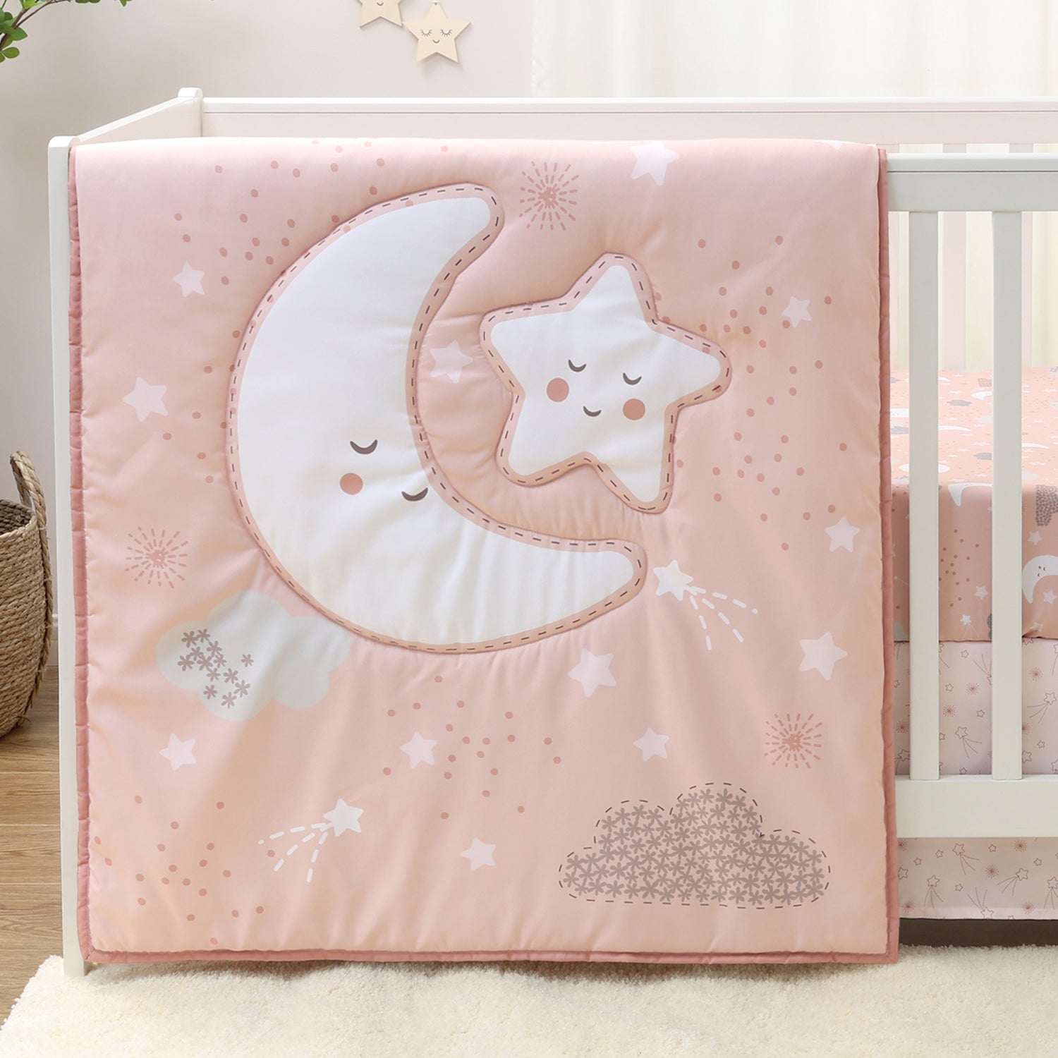 New Moon 3-Piece Crib Bedding Set