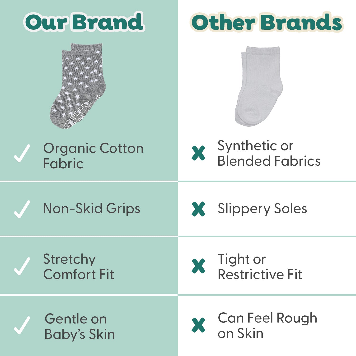 Baby Boys 12pk Organic Cotton Socks, Boy Buddies