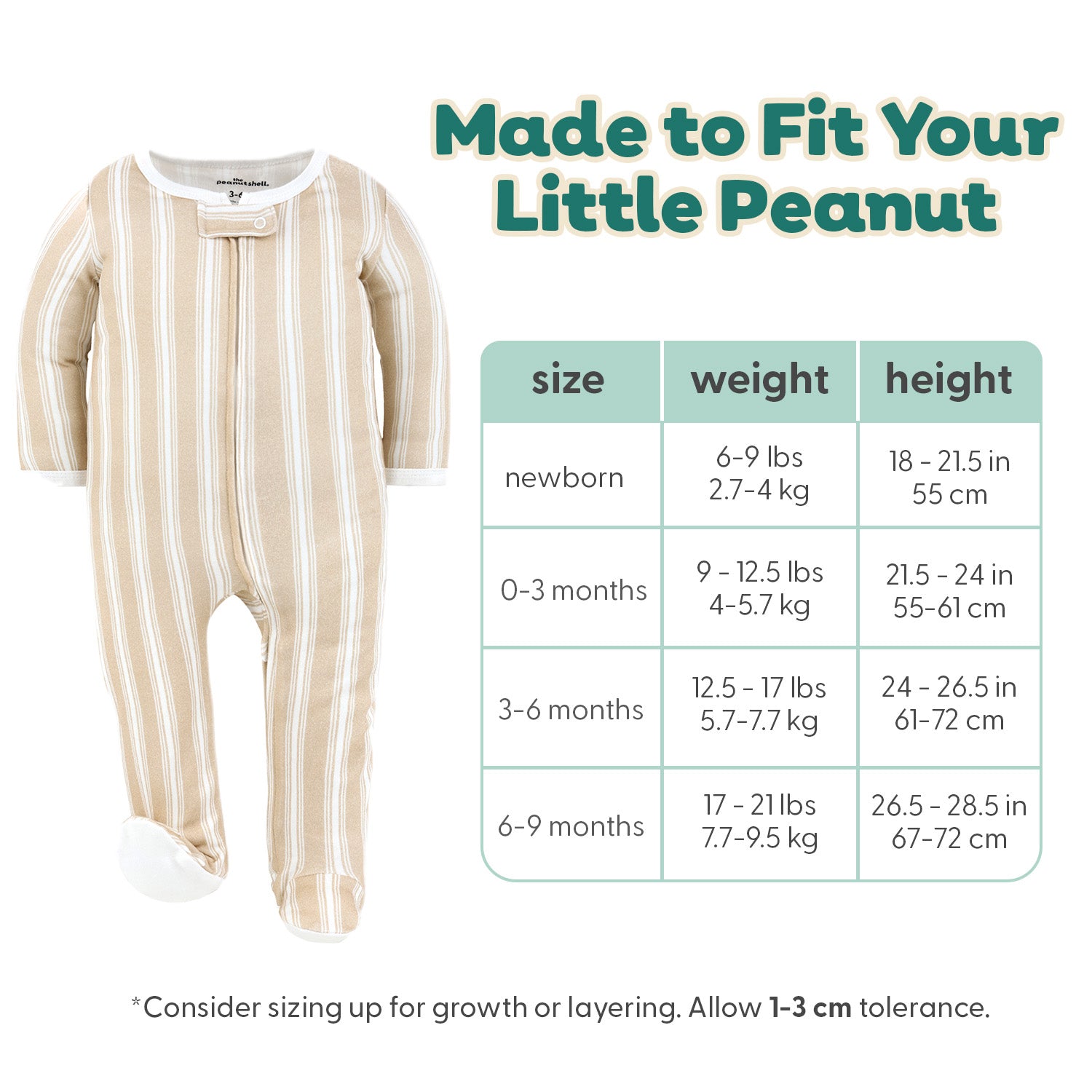 Cozy Farm Footed Baby Sleepers for Boys and Girls, 3-Pack