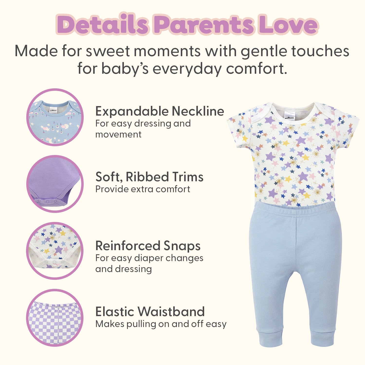 Sky Sparkle 15-Piece Baby Girl Clothes Set