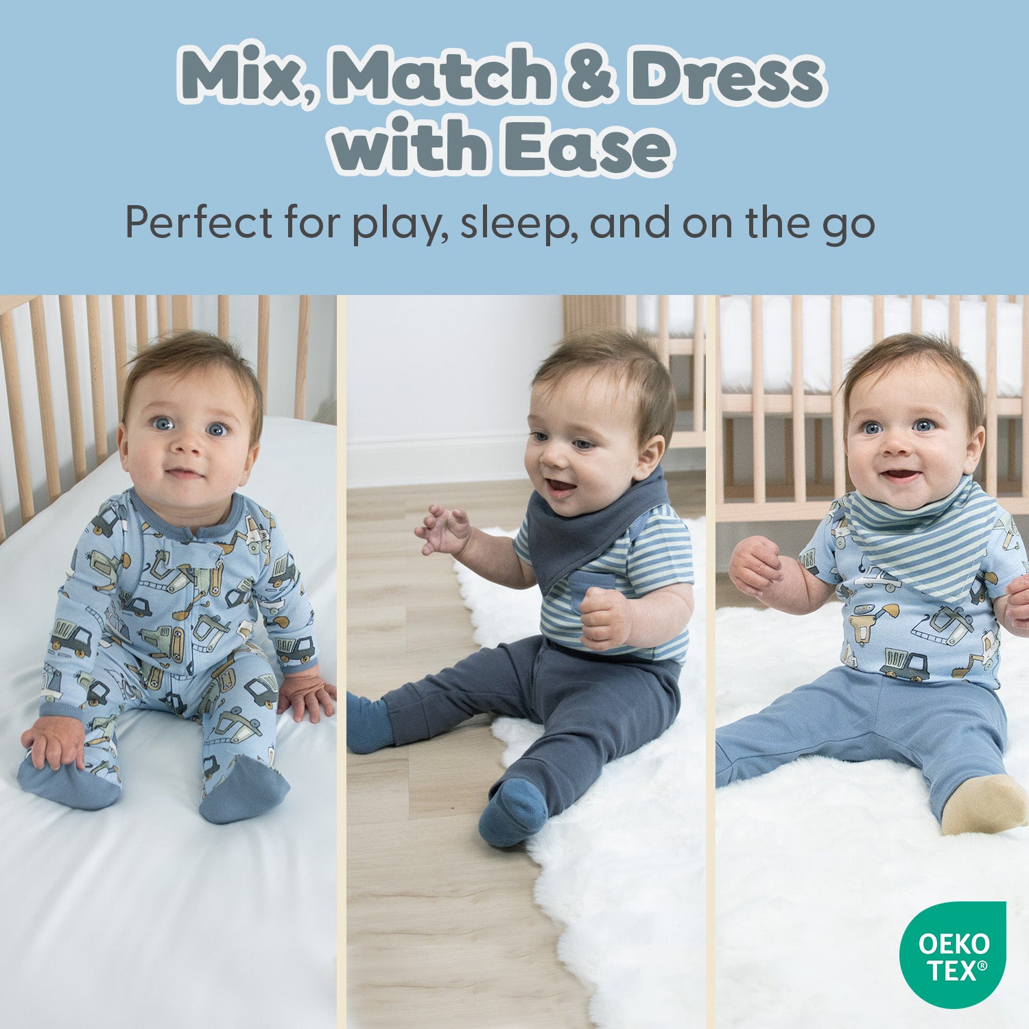 Little Digger 15-Piece Baby Boy Clothes Set