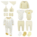 Baby Layette Gift Set for Baby Boys and Girls, Lucky Ducky, 15-Piece