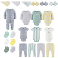Clothing Gift Set for Baby Girls, Vintage Floral, 23-Piece