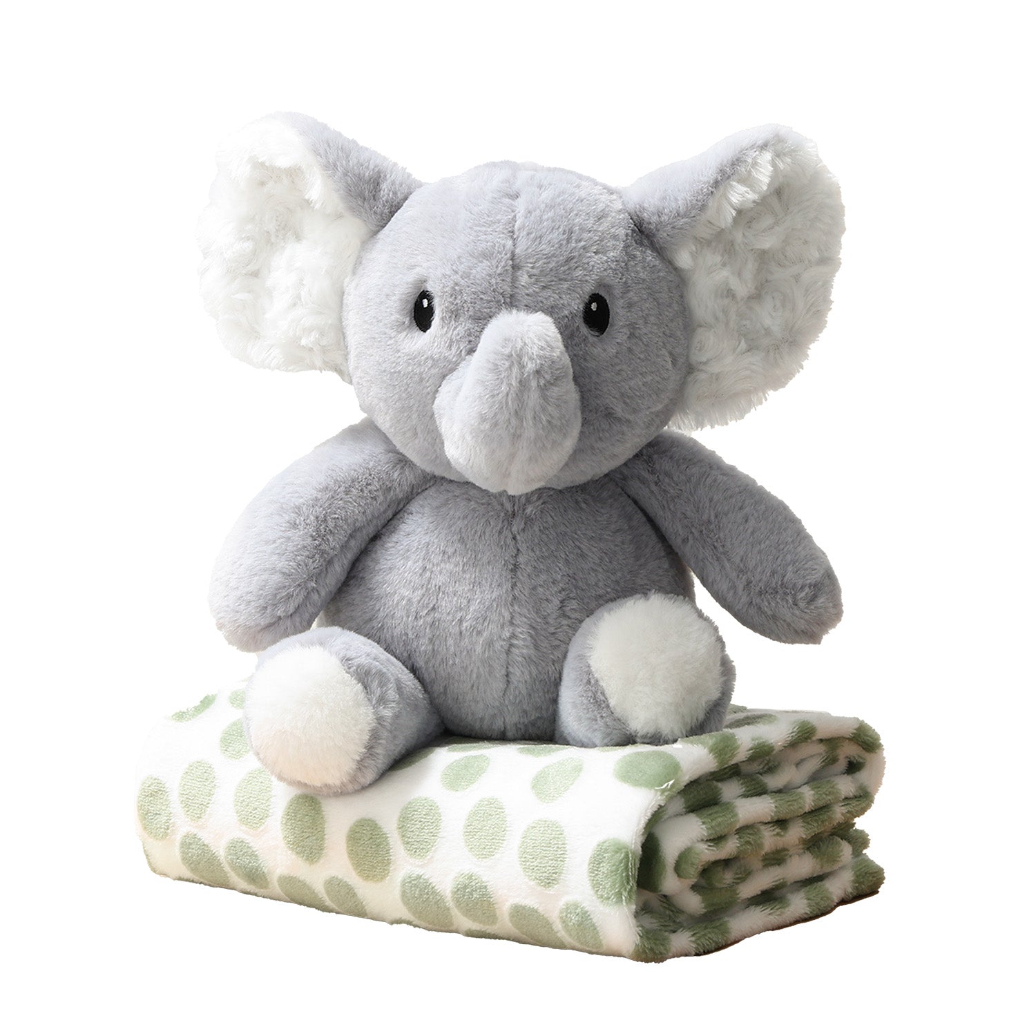 Ellie Elephant Plush Stuffed Animal and Blanket Gift Set