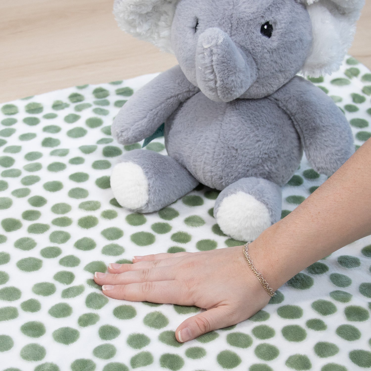 Ellie Elephant Plush Stuffed Animal and Blanket Gift Set