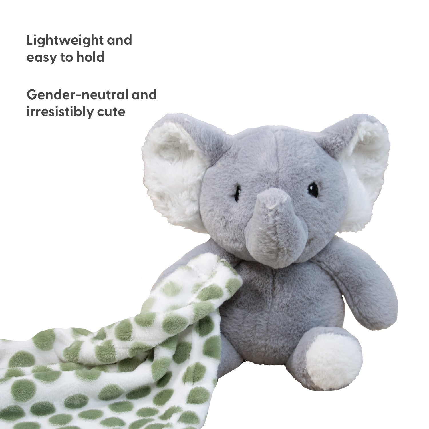 Ellie Elephant Plush Stuffed Animal and Blanket Gift Set