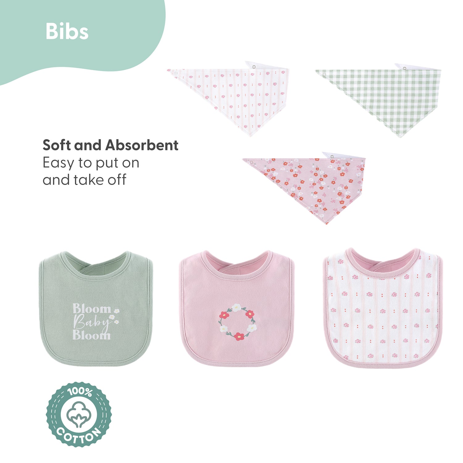 23-Piece Baby Girl Clothing Set, Cherry Blossom