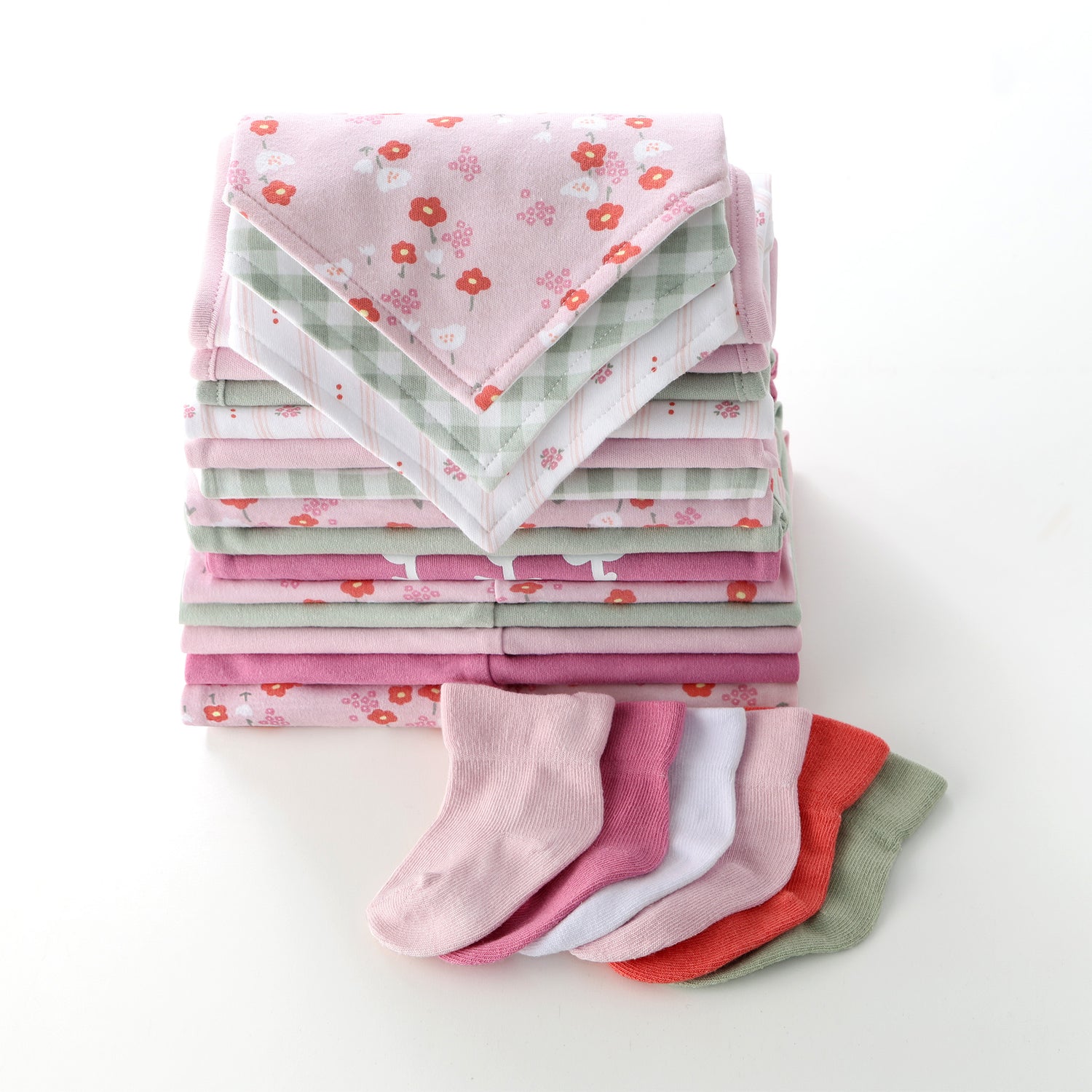 23-Piece Baby Girl Clothing Set, Cherry Blossom