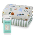 Good Sport Crib Sheet for Baby Boys, 2-Pack