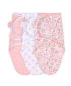 Pink Floral Baby Swaddle Bl...