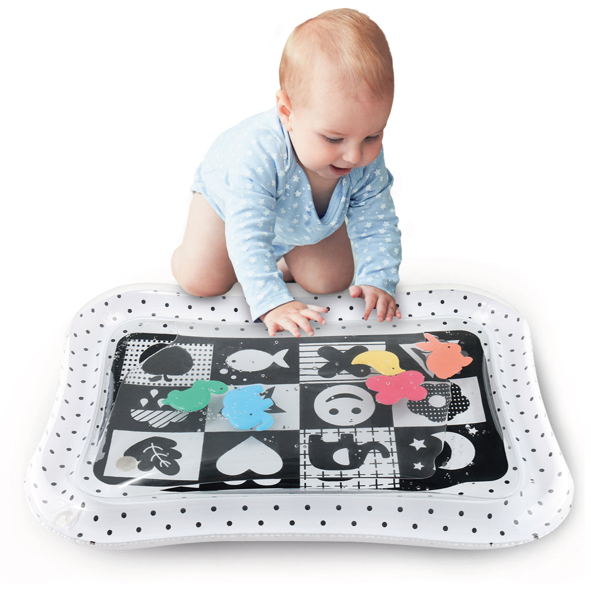 Montessori Tummy Time Water Play Mat Girls or Boys Farallon Brands