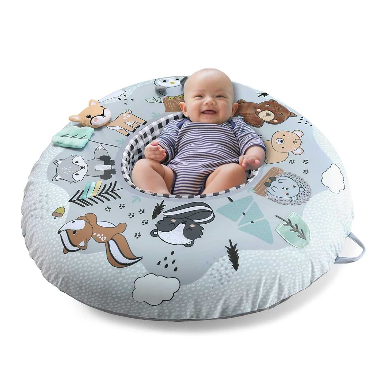 Woodland Baby Boy or Girl Play Ring for Exploration