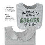 Dinosaur Baby Boy Terry Bibs 10-Pack Set